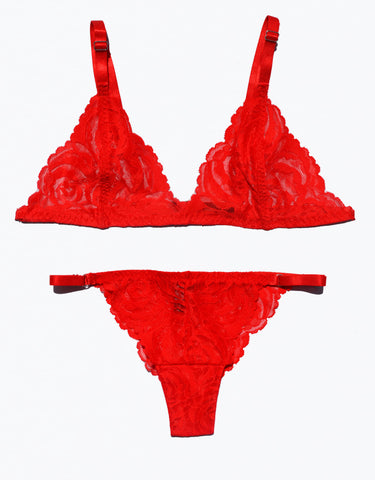 Serena Red Lace Panty Set (Limited Edition)