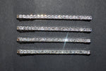Four Pack Rhinestone Bobby Pin Hair Clips