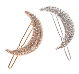 Gold Moon Hair Clip