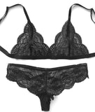 Coco Black Boyleg Set