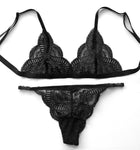 Coco Black Lace Panty Set