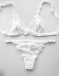 Coco White Lace Panty Set