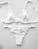 Coco White Lace Underwear