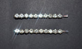 Twin Pack of Rhinestone Hair Clips