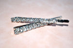 Twin Pack of Rhinestone Hair Clips