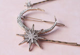Moon & Stars Hair Clip Set
