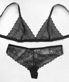 Lily Black Boyleg Set