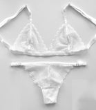 Lily White Lace Panty Set